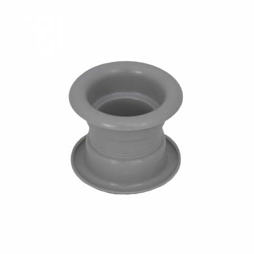 Пропуск вентиляционный D53 серый пластик РП_1