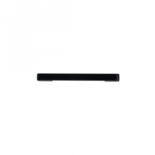 Ручка меб. скоба алюм. AK700 128 черный матовый, AKS_4