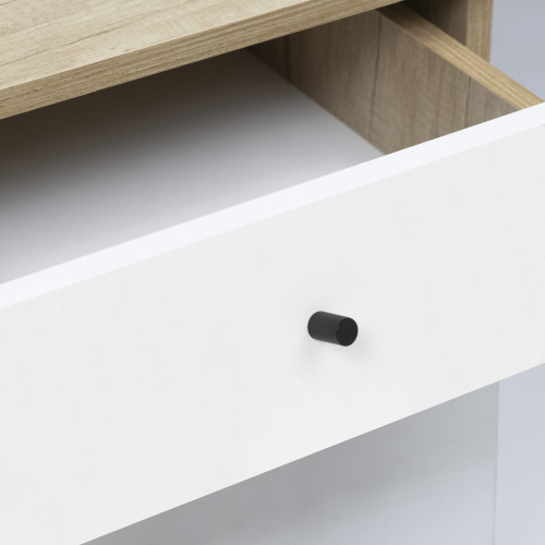 Ручка меб. кнопка мет. MUSE черный матовый, AKS_5