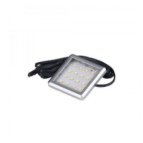 Крышка для светодиодного светильника Sania, цвет алюминий, AKS_3