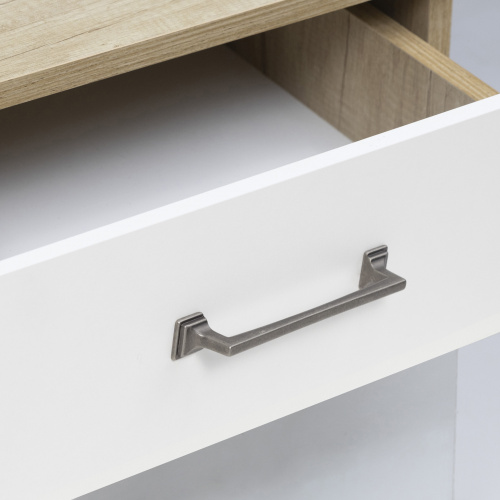 Ручка меб. скоба мет. KATRINA 128 античный никель, AKS_6