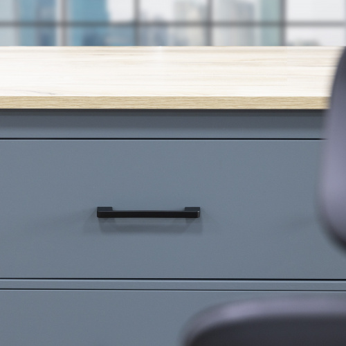 Ручка меб. скоба алюм. AK700 320 черный матовый, AKS_6