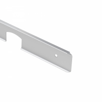 Планка угловая к столешнице 38 Egger алюминий AKS фотография