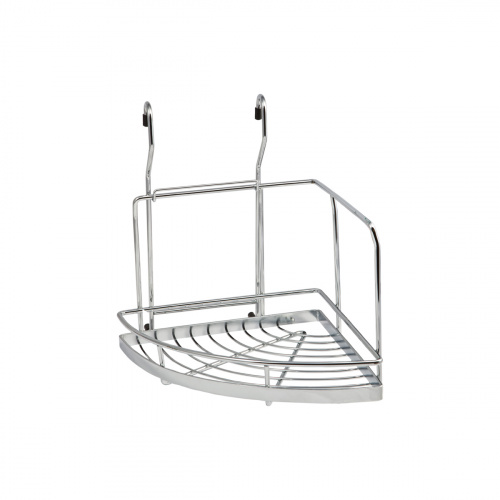 Корзина на трубу d16 угловая одинарная большая CWJ201 хром AKS_1