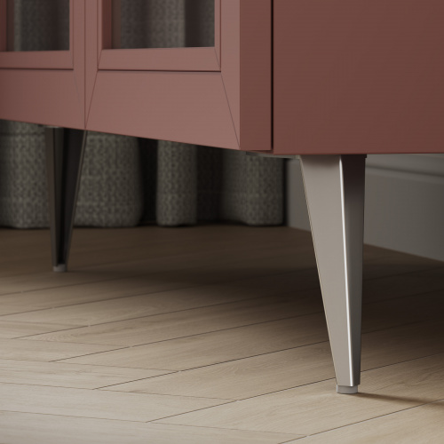 Опора меб. мет. STATE h140 матовое золото AKS_6