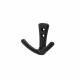 Крючок меб. двухрожковый мет. RUNA черный матовый AKS_preview_1