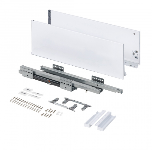 Система ящиков Slimbox Evolution L-500 H=167 белый SOFT CLOSE ДСП16мм_4