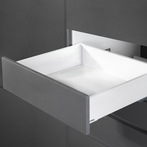 Система ящиков Slimbox Evolution L-350 H=116 белый PUSH TO OPEN ДСП16мм_5