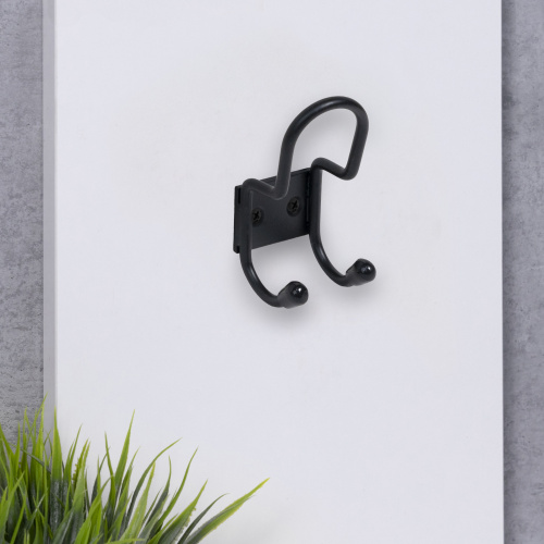 Крючок меб. трехрожковый мет. PRYT черный AKS_5