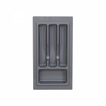 Лоток для столовых приборов 300 STANDARТ (230*430), металлик РП