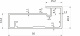 Профиль алюминиевый для рамочных фасадов Z-4 серебро (L-6000) АЛЮТЕХ (0102,A00D6)_preview_1