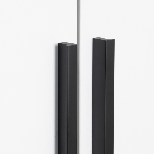 Ручка меб. скоба алюм. PIANO 1056/1200 черный матовый, AKS тип 2_4