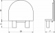 Заглушка к алюминиевому профилю Inline mini (Inside LED mini), HLT_preview_1