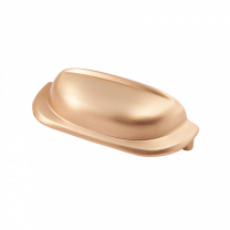 Ручка меб. скоба мет. PRIMA 96 брашированное золото, AKS фотография