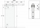 Комплект LOFT CLASSIC для 1 раздвижной двери AKS 120 кг (с направляющей L-3000 мм)_preview_1