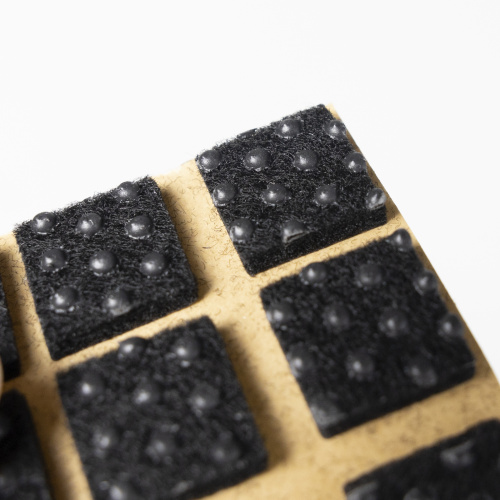 Подкладка самоприлипающая фетровая прорезиненная 15 х 15мм (1упак.=45шт), черная, Folmag_4