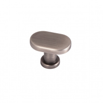 Ручка меб. кнопка мет. GRAND шлифованный никель, AKS фотография