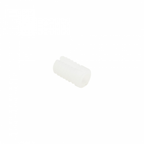Втулка под саморез 5*10, пластик, белая (уп/ 100 шт) РП_1