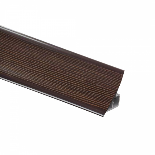 Плинтус ПВХ к столешнику LР лимба шоколадная (35) EL-MECH-PLAST (1шт=3м.п.)_1