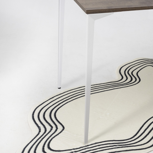 Опора меб. HELLY h720, белый муар (1 упак. = 4 шт.) AKS_6