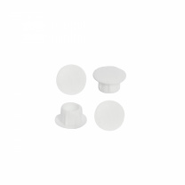 Заглушка пластик d5 белый (2) PL (упак.-0,2тыс.шт.) фотография