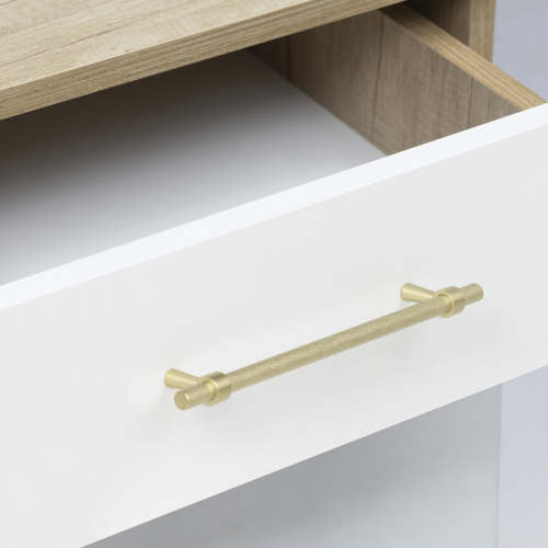 Ручка меб. скоба мет. GRAFITTI 192 брашированное золото, AKS_5