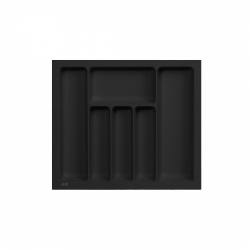 Лоток для столовых приборов 600 PIXEL 540*485, черный AKS_1