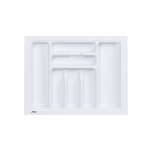Лоток для столовых приборов 600 BASIC 540*430, белый AKS_1