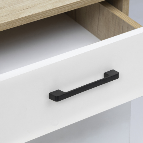 Ручка меб. скоба алюм. AK700 320 черный матовый, AKS_5