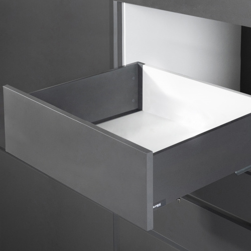 Система ящиков Slimbox Evolution L-450 H=167 графит PUSH TO OPEN ДСП16мм_4