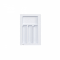 Лоток для столовых приборов 400 PIXEL 315*485, белый AKS фотография