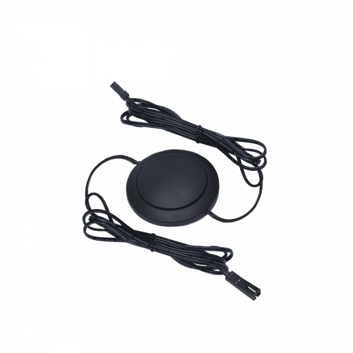 Выключатель ножной, в сборе c проводами, плоский, 12/24V, 36/72W, AKS_1