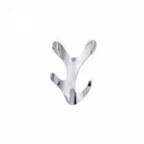 Крючок меб. четырехрожковый мет. KORAL хром AKS фотография