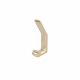 Крючок меб. двухрожковый мет. PEROLA брашированное золото AKS_preview_1