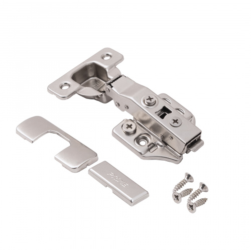 Петля накладная без пружины 45мм h0 clip-on PRIME by AKS 3D (саморезы, заглушки) (упак. = 2 шт.)_3