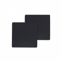 Выключатель кинетический, с реле, проходной, 1 клавиша, черный, AKS фотография