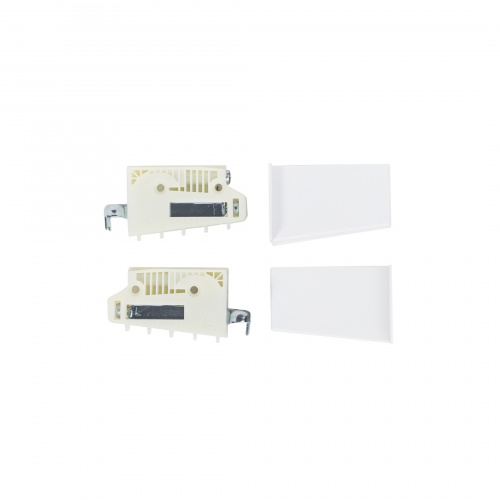 Навес кухонный регулируемый ABS на втулках левый+правый + белые заглушки PRIME by AKS_3