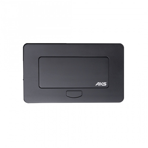 Выдвижной удлинитель Nova 4, 1 розетка, 2xUSB, черный, AKS_5