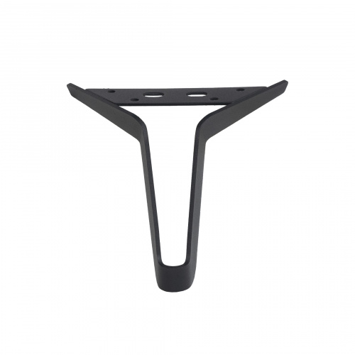 Опора меб. мет. MIRAGE h150 угловая черный муар AKS_3