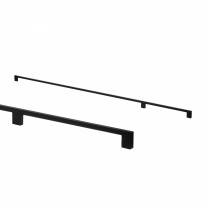 Ручка меб. скоба алюм. BLISS 1200 черный матовый, AKS фотография