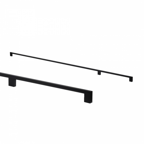 Ручка меб. скоба алюм. BLISS 1200 черный матовый, AKS_1