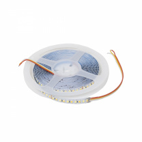 Лента светодиодная двухцветная (CCT) - 14,4W/m, 24V, 8мм, 2835, 180 д/м, IP20, тепл-холод белый, 5м, AKS фотография