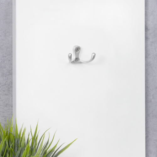 Крючок меб. двухрожковый мет. WP19 хром матовый GRIDLI_5