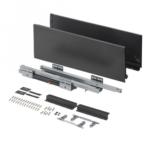 Система ящиков Slimbox Evolution L-550 H=167 графит SOFT CLOSE ДСП16мм_4