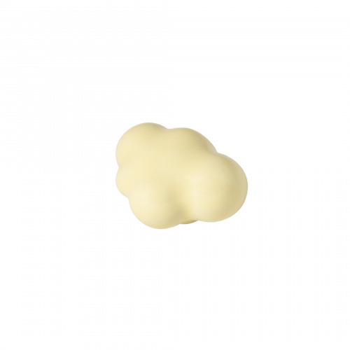 Ручка меб. кнопка керамич. CLOUD, желтый, AKS_3