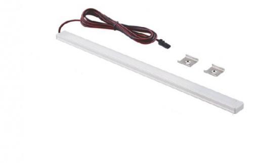 Светильник светодиодный Pupil, накладной, 4,0W, 12VDC, L-270mm, холодный белый 6000K, 2м, алюминий, HLT_1