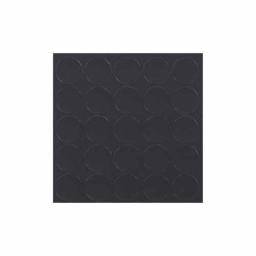 Заглушка самоприлипающая к конфирматам металл бруклин (14425) FOLMAG (лист-25шт.)_1