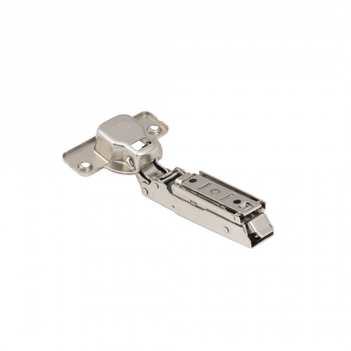 Петля накладная с доводчиком 48мм h0 clip-on AKS PLUS 3D узкая (саморезы, заглушки)_3