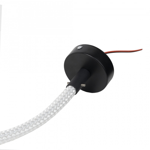 Заглушки (крепления) к светодиодной веревке, d25, тип 2 (1 компл = 2шт.), черный, AKS_4