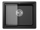 Мойка кварц, прямоугольная, KS-5501, 550*450мм, черный, Granula_preview_1